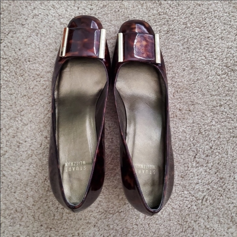 Tortoise Shell Stuart Weitzman - image 1